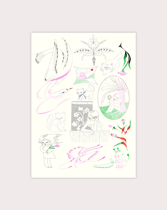 Jumbo Press - Daydreamers A3 Print