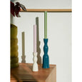 Yod and Co - Stripes Dinner Candles - Mixed Set - Colours Soft 1