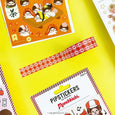 PipStickers - Gingham Hearts Monchhichi Washi Tape