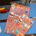 Natali Koromoto - Los Alfabetos Hardcover Notebook