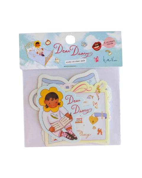 Haricot Vert - Dear Diary Sticker Pack