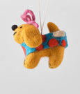 Wrap - Hanging Felt Ornament - Fifi