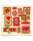 Maddie Fischer - Decorators in Bright Red/Brown Riso Print