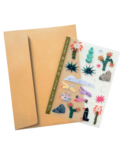 Duck Ruai - Sticker Sheet - Silly Desert Dream