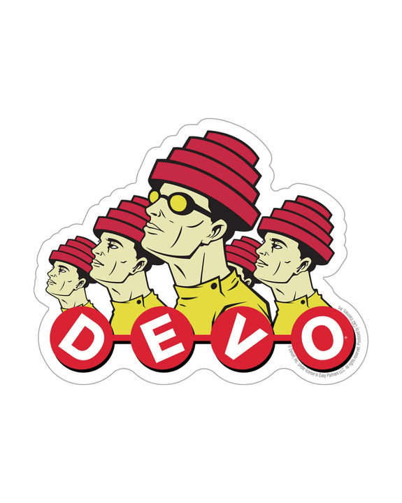 Devo Dome Hat - Sticker