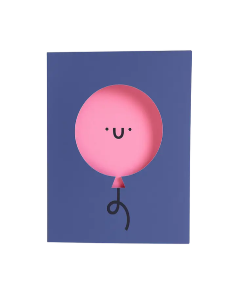 Rumble Cards - Birthday Balloon Die Cut Card
