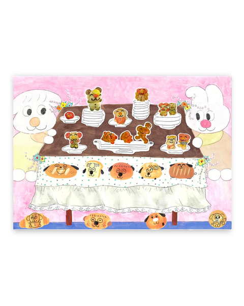 dogmilktea - Postcard - My Dining Table