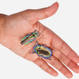 Chunks - Allie Beetle Clips in Disco Diggers