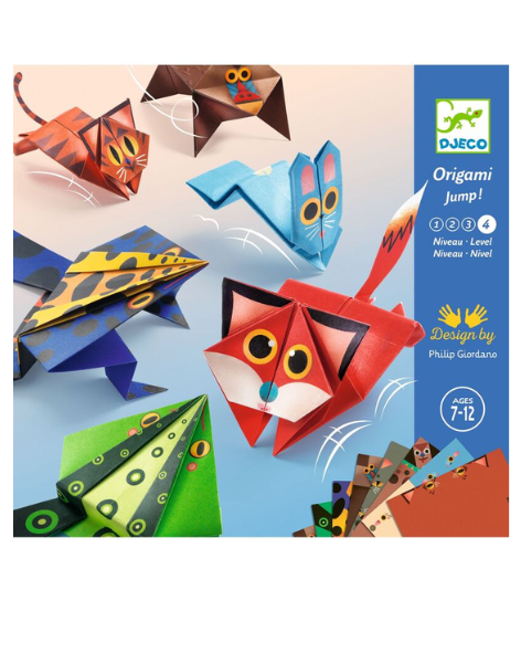 Djeco - Jumping Animals Origami