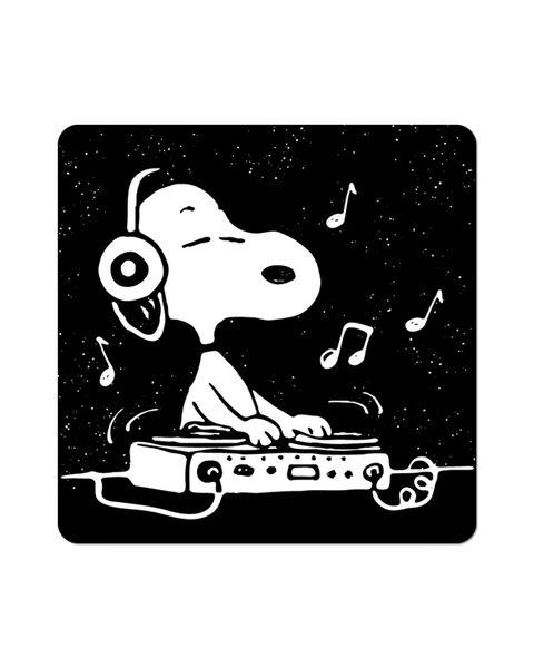 Apply Stickers - DJ Snoopy Die-Cut Sticker