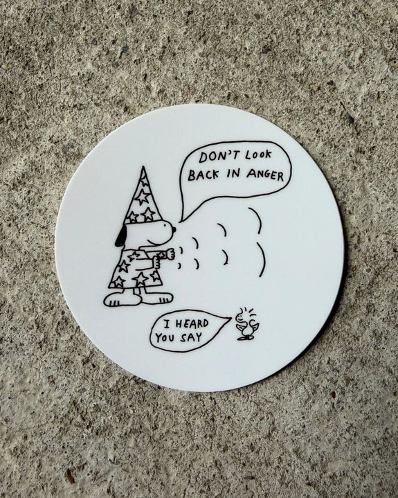 Sandwitch Shop - Don’t Look Back in Anger Sticker