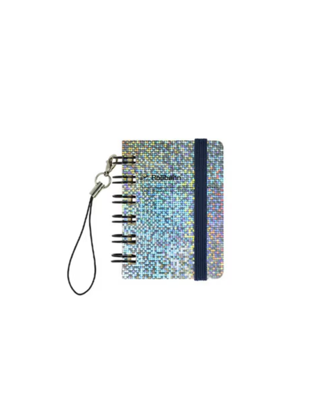 Delfonics - Rollbahn Spiral Notebook - Metallic Hologram - Micro