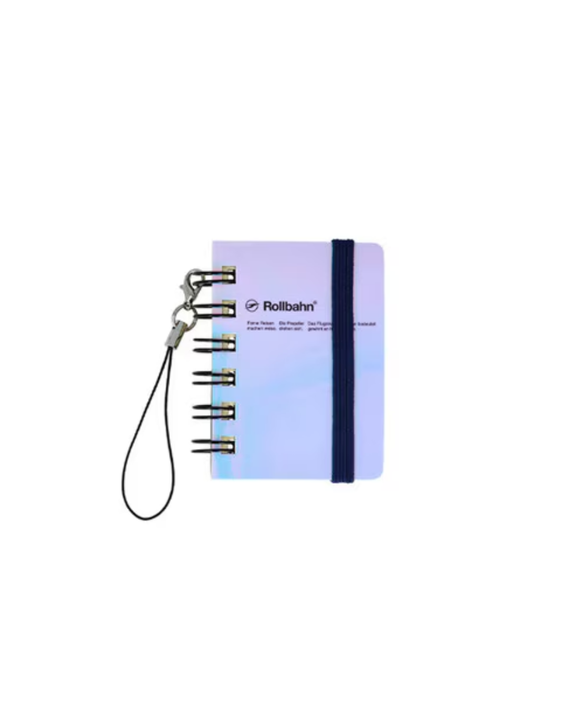 Delfonics - Rollbahn Spiral Notebook - Metallic Hologram - Polarize - Micro
