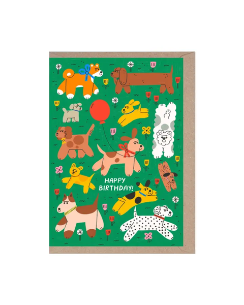 Rumble Cards - Happy Birthday Dog Lover Card