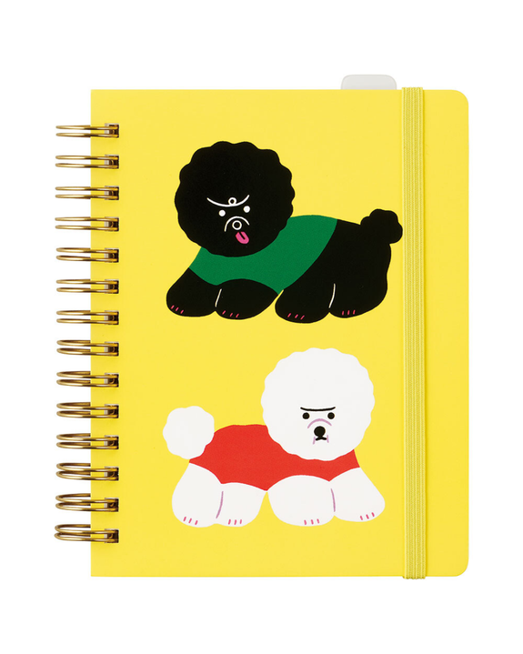 KING JIM - Notebook HITOTOKI NOTE - Small - Dogs