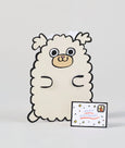 Wrap - Dog With Mini Card Kid's Greeting Card
