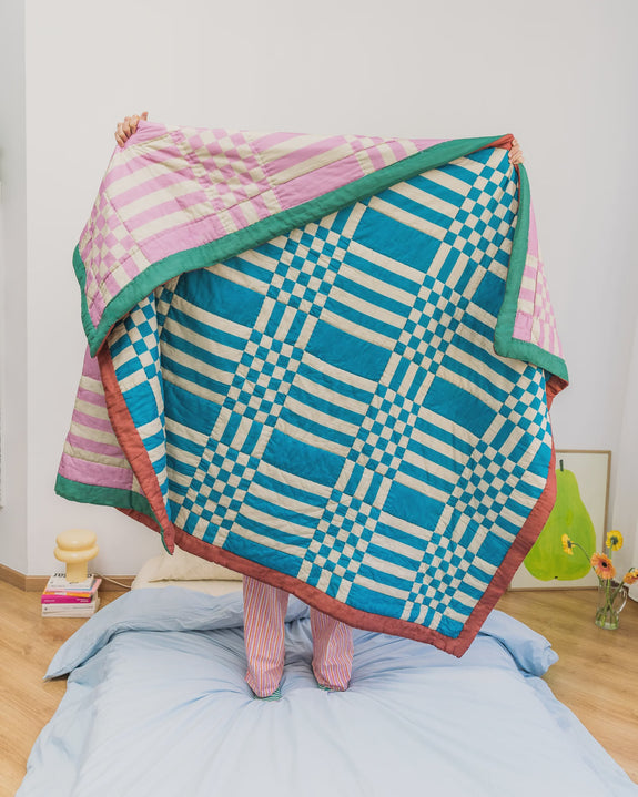 Tarta Gelatina - Reversible Quilt - Domingo