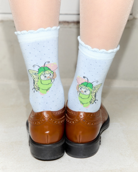 Socks Appeal x Hannah-Michelle Bayley - Dot Butterfly Fairy Socks