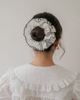 Juniq Scrunchies - Miss Dottie - Black/White