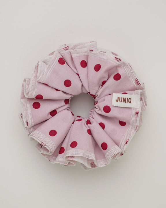 Juniq Scrunchies - Miss Dottie - Pink/Red
