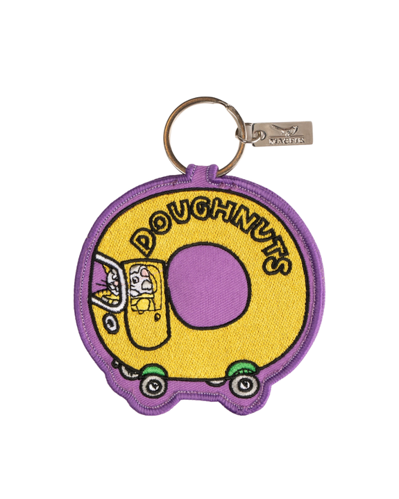 Magpie X Richard Scarry - Key Charm - Doughnut Car