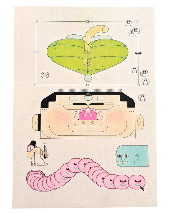 Paul Rhodes - Drip Print