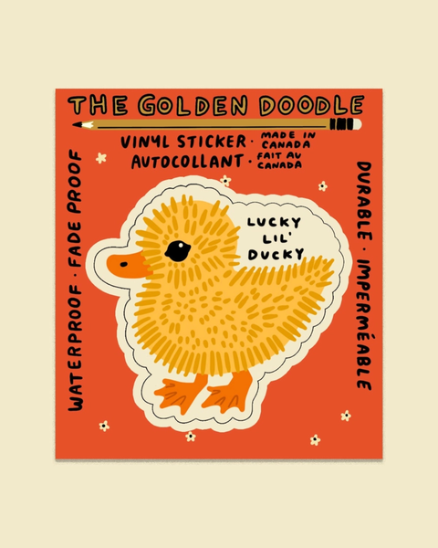 Stay Home Club - Lucky Lil Ducky - Sticker