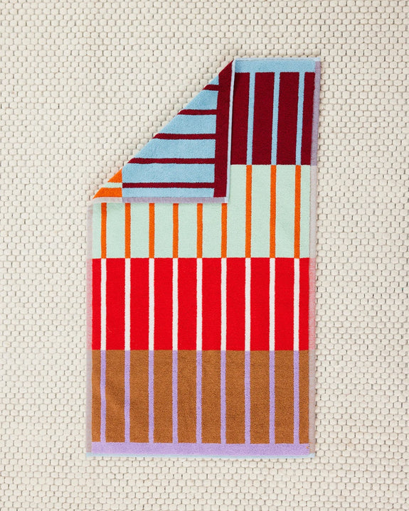 Dusen Dusen - House Stripe Bath Mat - Copper