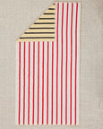 Dusen Dusen - Bath Towel - Stucco Stripe