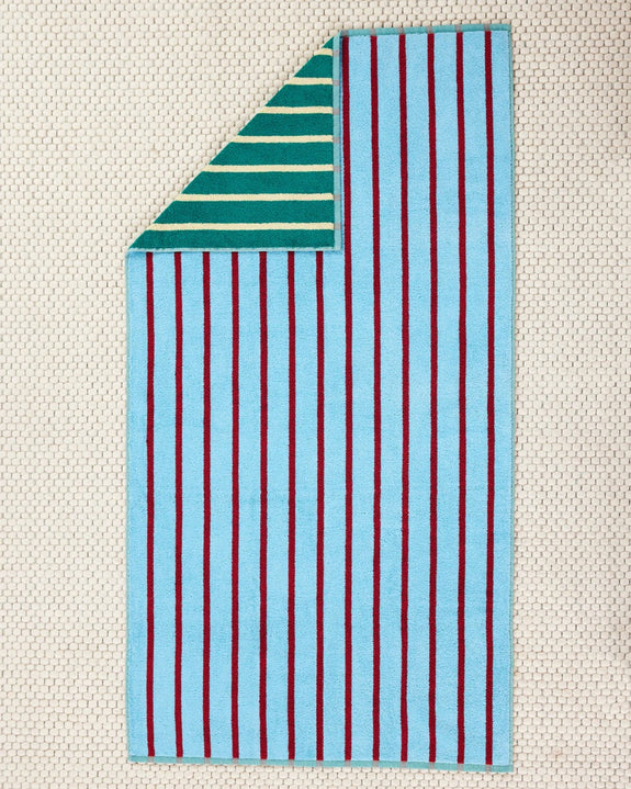 Dusen Dusen - Bath Towel - Tile Stripe