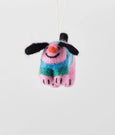 Wrap - Hanging Felt Ornament - Stumpy