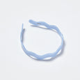 Chunks - Wavy Headband in Periwinkle