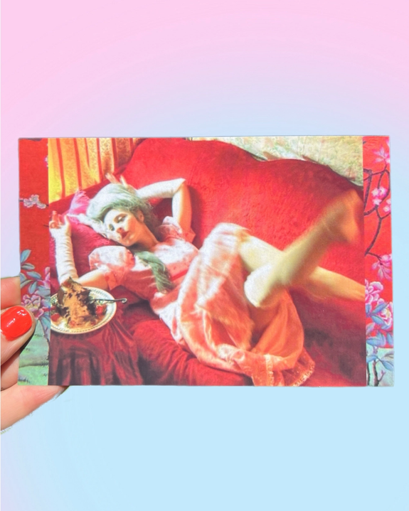Astral Weekend - Let Them Eat Cake Postcard