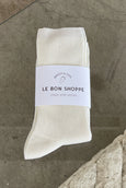 Le Bon Shoppe - Crisp Step Socks - White