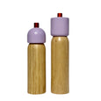 Maegen - Salt & Pepper Grinder - Lilac & Red Medium