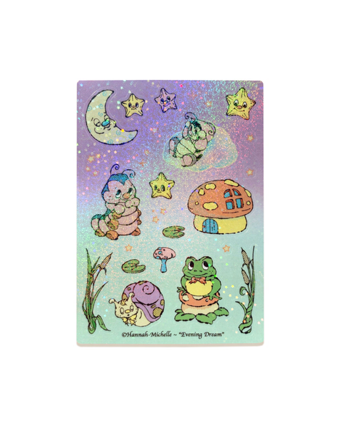 Hannah-Michelle Bayley - Sticker Sheet - Evening Dream