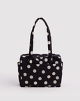 Baggu - Everyday Cloud Bag - Black And Cream - Polka Dot - PRE-ORDER FOR SHIPPING AFTER MONDAY OCTOBER 12TH*