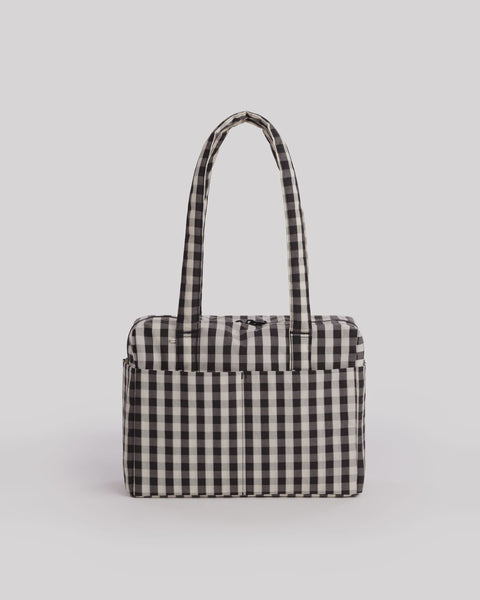 Baggu - Everyday Cloud Bag - Black And Cream Gingham