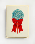 Canonbury Press - Bubblegum Swirl Ribboned Lollies Greeting Card