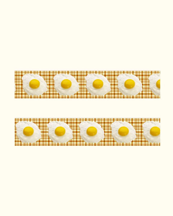 Shellflower - Fried Egg Washi Tape