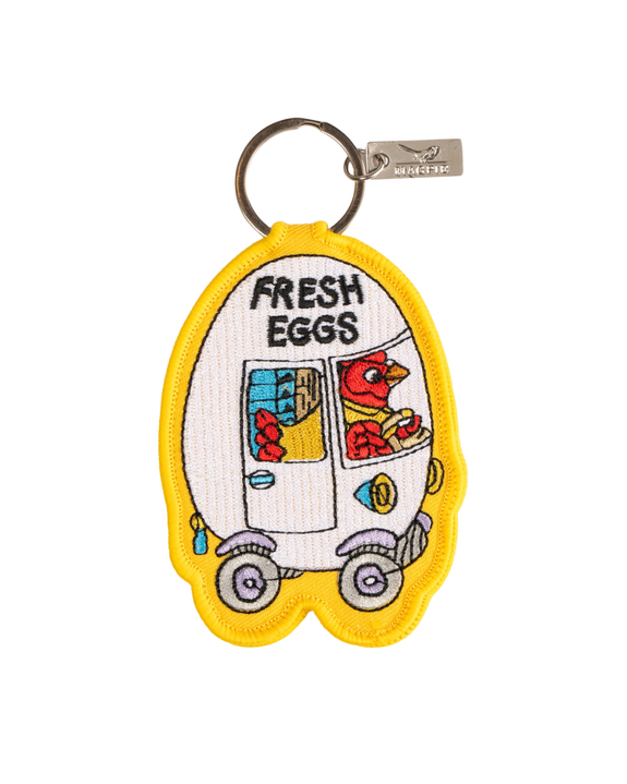 Magpie X Richard Scarry - Key Charm - Egg Van
