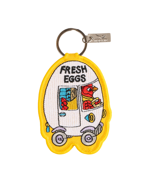 Magpie X Richard Scarry - Key Charm - Egg Van