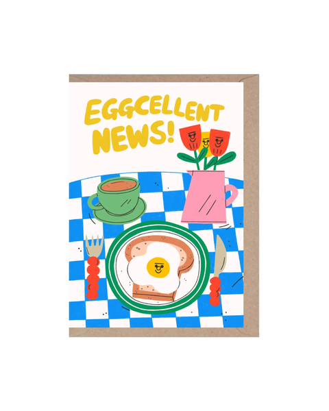 Rumble Cards - Eggcellent News Card