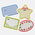 Have a Nice Day - Embroidered Patch Gift Tag Stickers