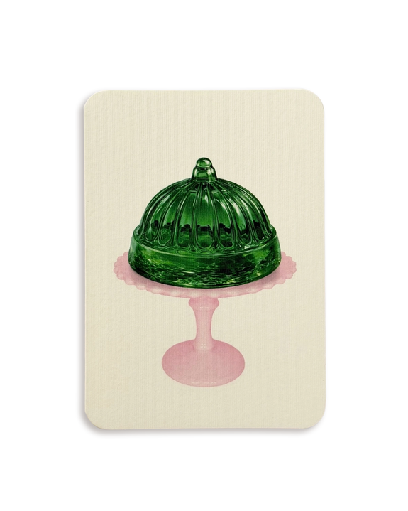 Canonbury Press - Emerald Jelly Greeting Card