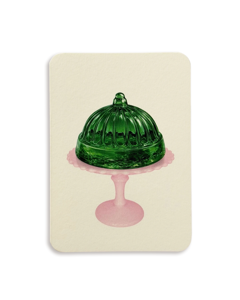Canonbury Press - Emerald Jelly Greeting Card