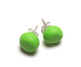 Emily Green - Apple Green Stud Earrings