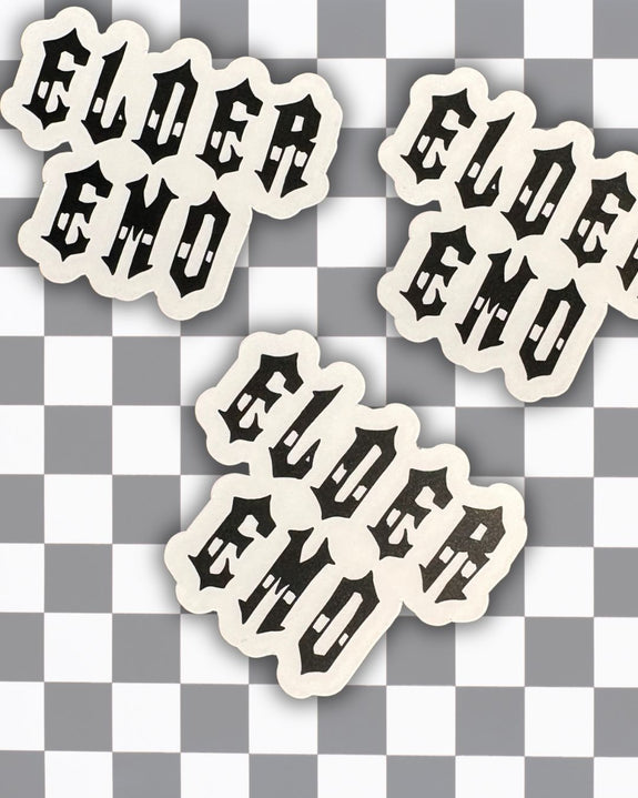 Carla Adams - Elder Emo vinyl sticker