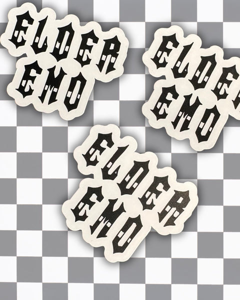 Carla Adams - Elder Emo vinyl sticker