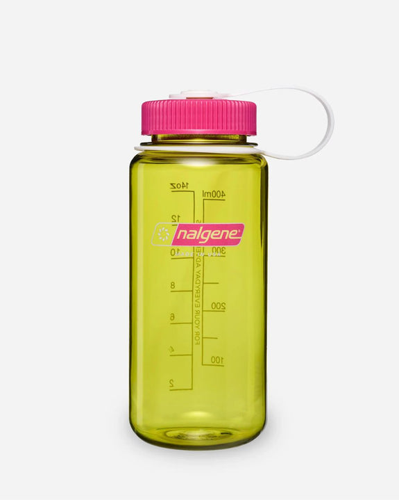 Nalgene - Sustain Wide Mouth Water Bottle - 500ml - Endive w Fuchsia Purple